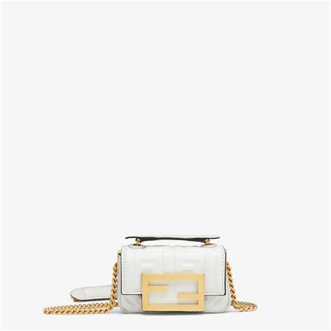 fendi bauchtasche weiß|Fendi baguette damen.